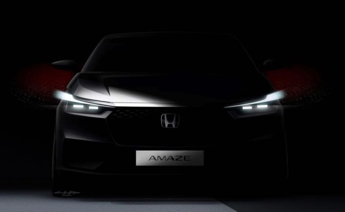 2025 Honda Amaze Teaser