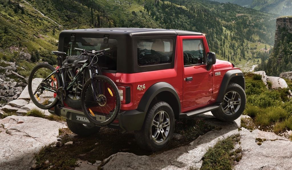 2025 Mahindra Thar Facelift Rear
