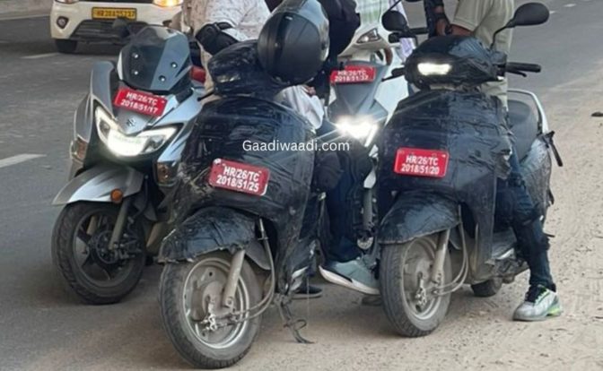 2025 Suzuki Access 125 Spied