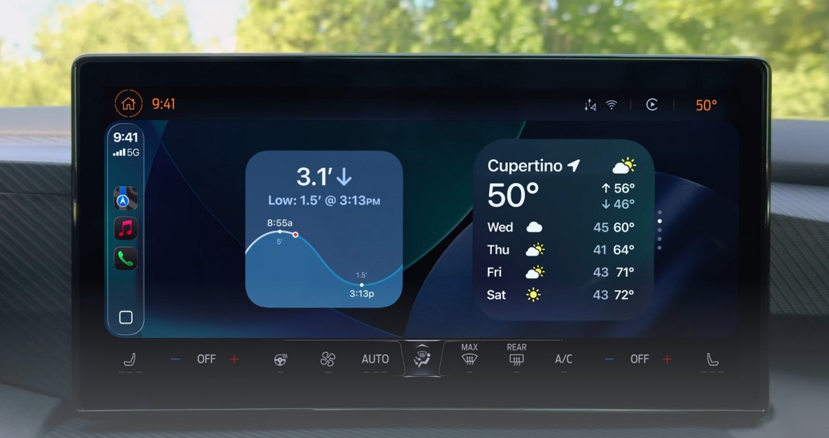 2026 Apple CarPlay Widgets