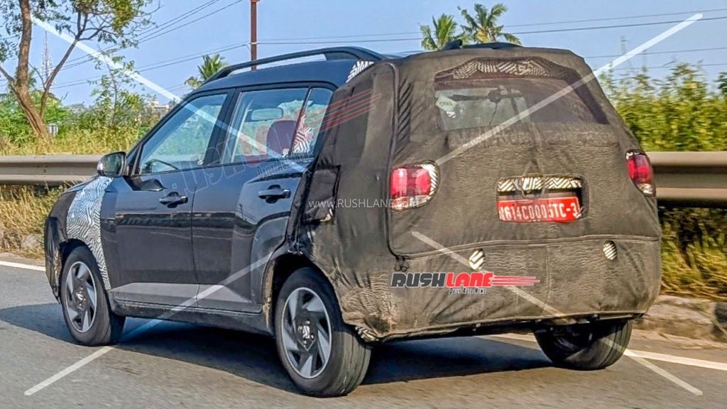 2026 Hyundai Exter Facelift Spied