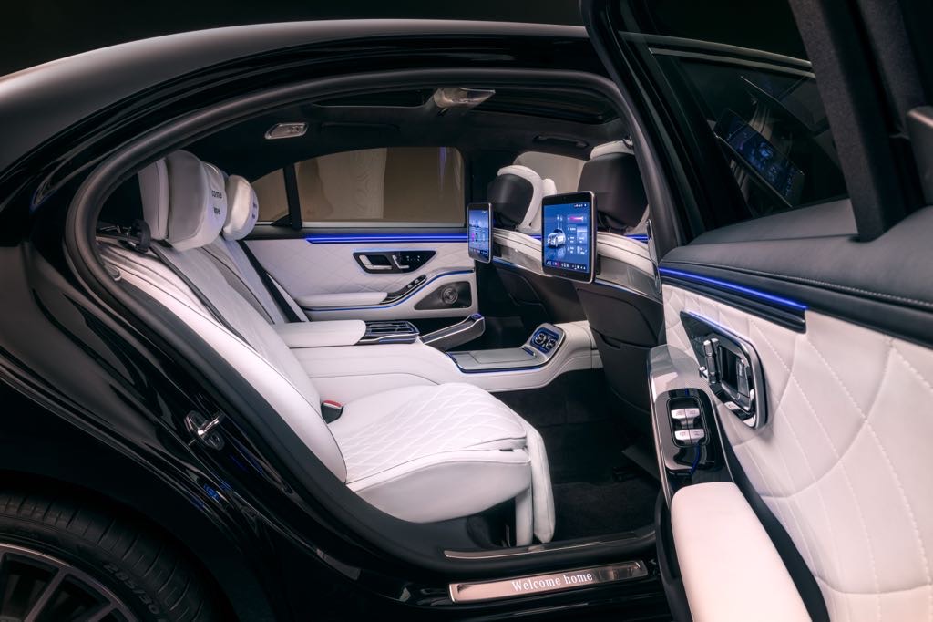2026 Mercedes S-Class Facelift Rear Seats