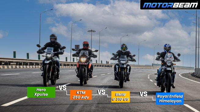 250 Adv vs G 310 GS vs Himalayan vs Xpulse