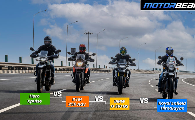 250 Adv vs G 310 GS vs Himalayan vs Xpulse