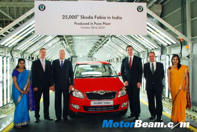 25000th Skoda Fabia