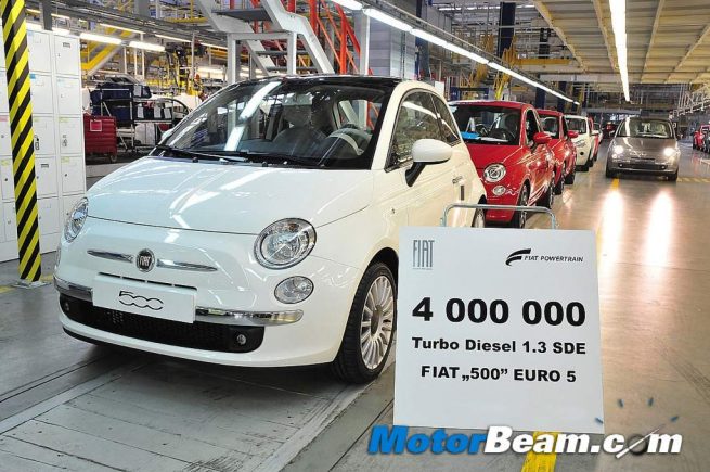 4 000 000 Fiat 1.3 Multijet Engine