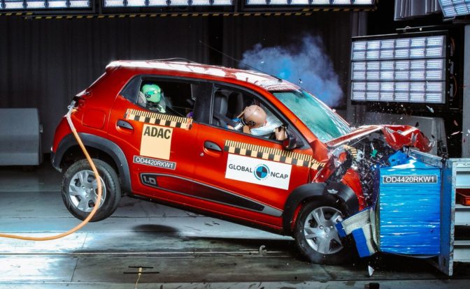 Africa Renault Kwid Safety Rating