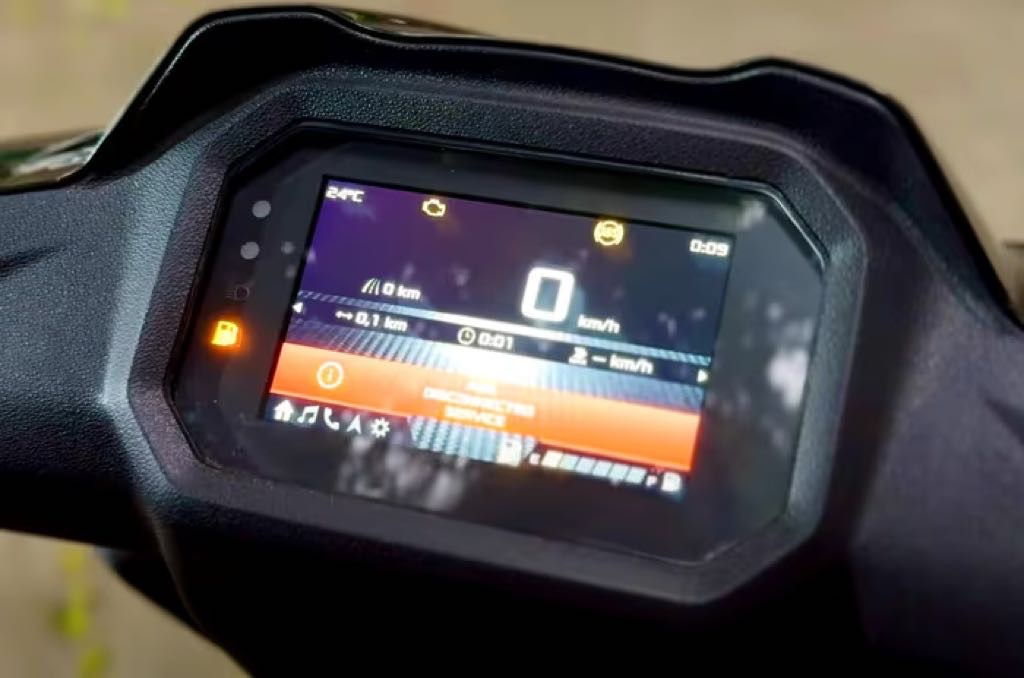 Aprilia SR 175 Digital Cluster