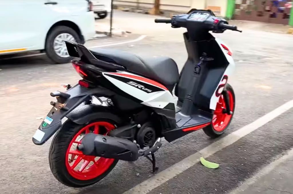 Aprilia SR 175 Spied