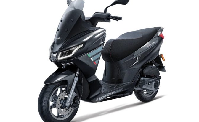 Aprilia SXR 125 Matt Black