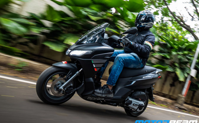 Aprilia SXR 125 Review 1