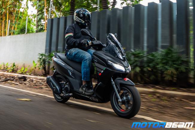 Aprilia SXR 125 Review 6