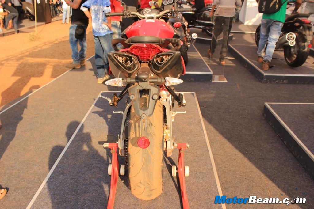 Aprilia Shiver Rear