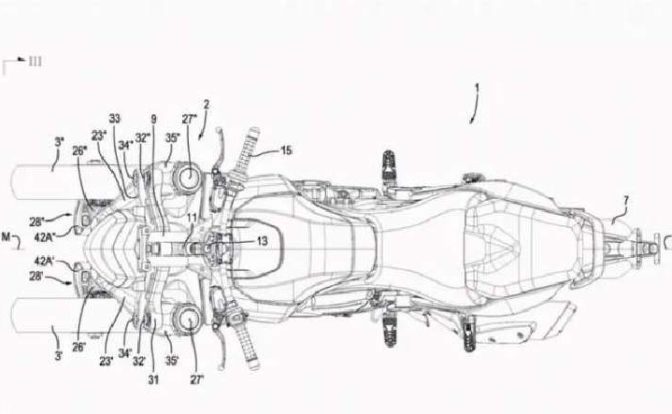 Aprilia Three-Wheeler Patent 1
