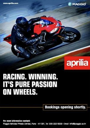 Aprilia_India_Bookings