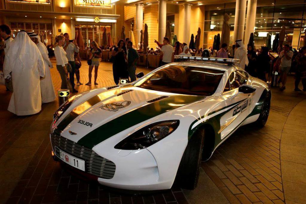 Aston Martin One77 Dubai Police