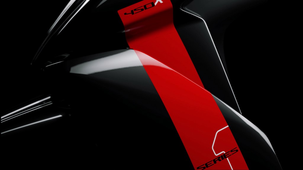 Ather 450X Collector's Edition Red Stripes