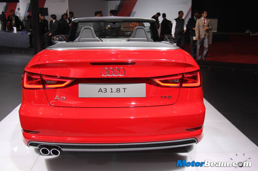 Audi A3 Cabriolet India Auto Expo