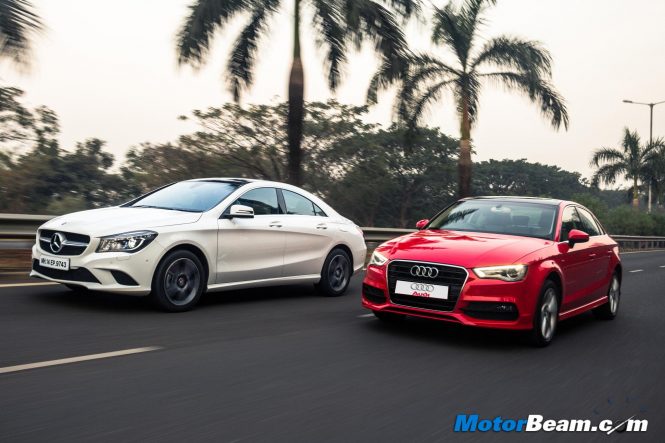 Audi A3 vs Mercedes CLA Shootout