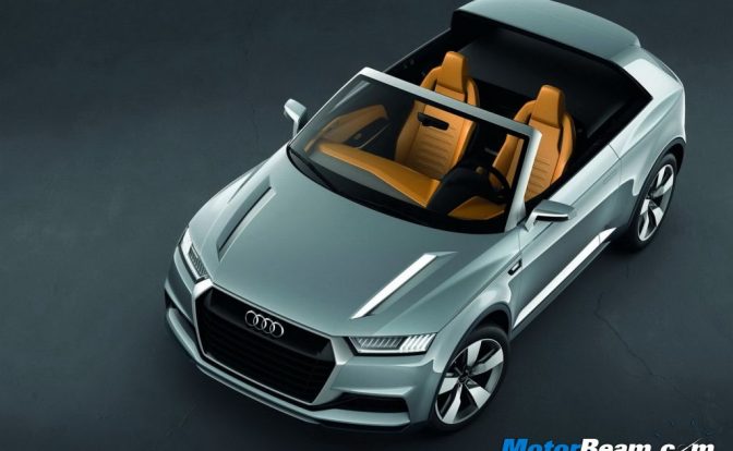 Audi Crosslane Coupe Hybird Concept