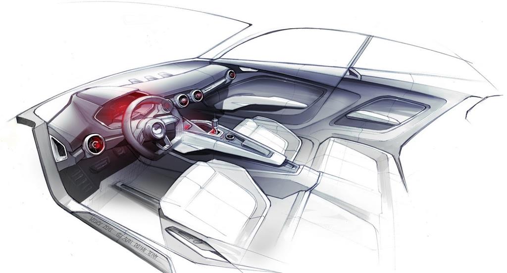 Audi Crossover Concept Interiors