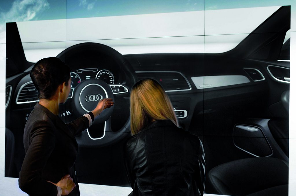 Audi Digital Showroom demo