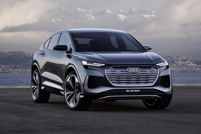 Audi Q4 E Tron Sportback Concept Front