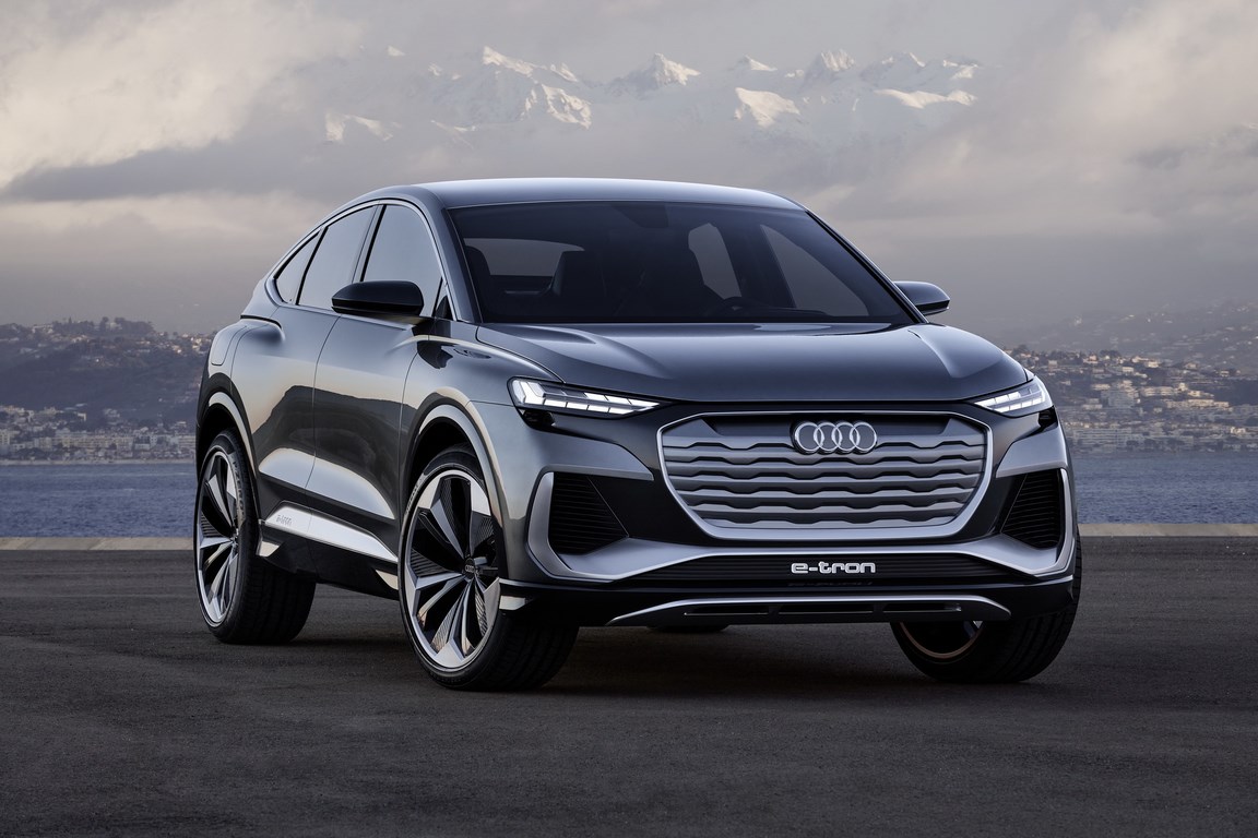 Audi Q4 E Tron Sportback Concept Front