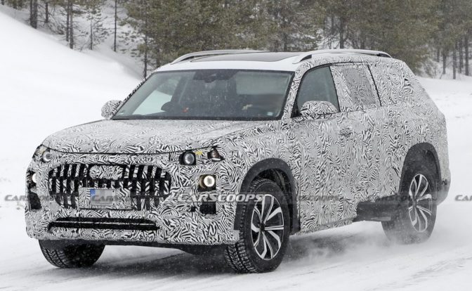 Audi Q9 Spotted