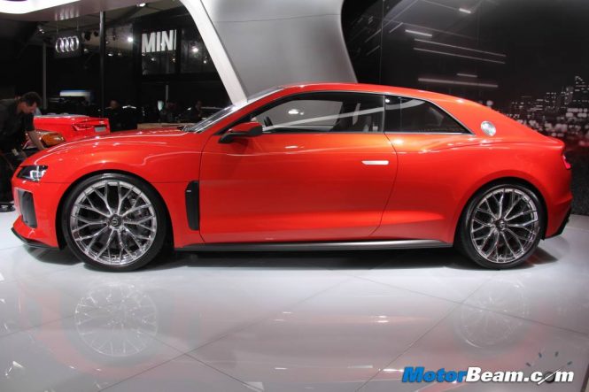 Audi Quattro Concept Side
