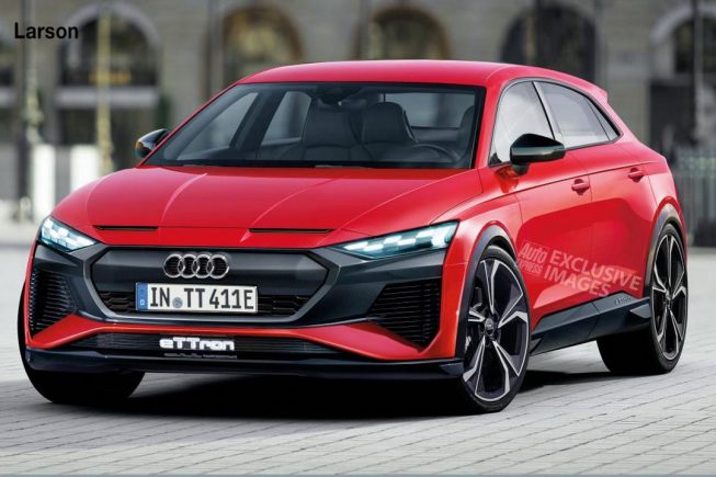Audi TT eTTron SUV Front