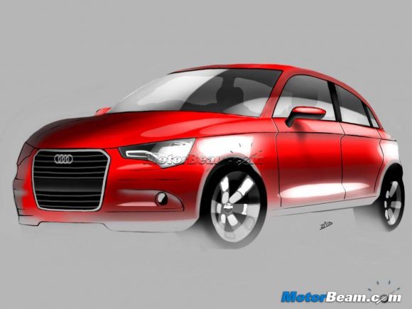 Audi Q1 Compact SUV Rendering