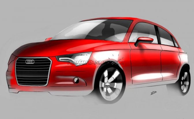 Audi Q1 Compact SUV Rendering