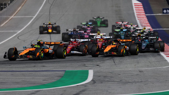 Austrian GP Race Start