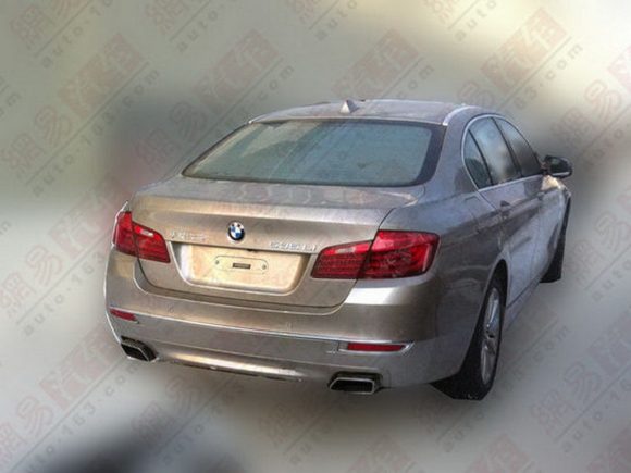 BMW 5 Series Facelift Rear