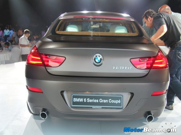 BMW 640d Gran Coupe Rear