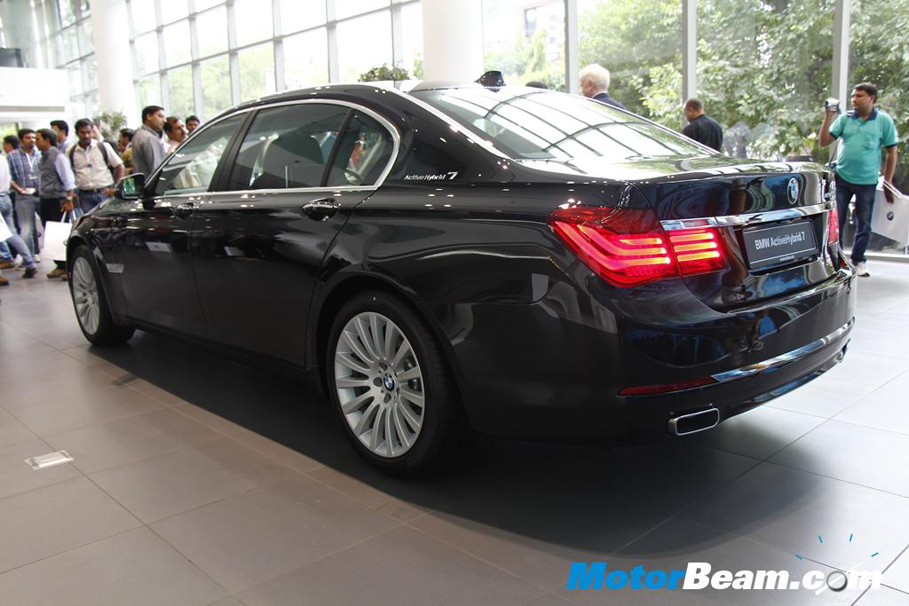 BMW 7-Series ActiveHybrid Rear Profile