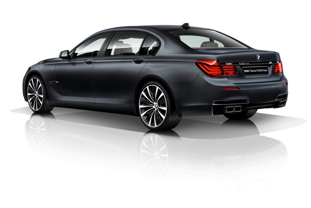 BMW 7 Series V12 Bi Turbo Edition Rear