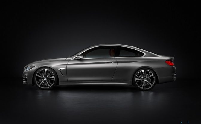 BMW Concept 4 Series Coupe Side