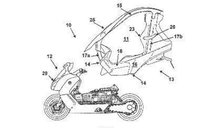 BMW Covered Scooter 2