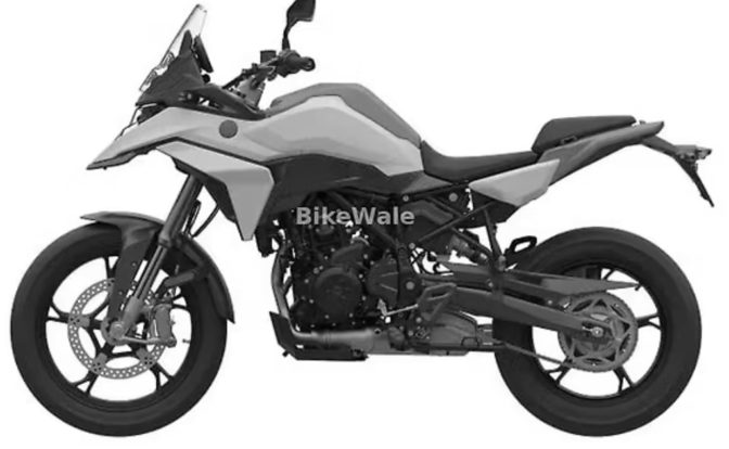 BMW F 450 GS side