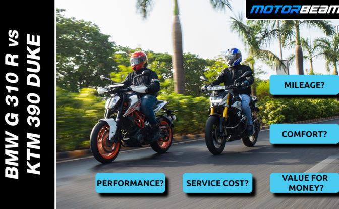 BMW G 310 R vs KTM 390 Duke Comparison Video