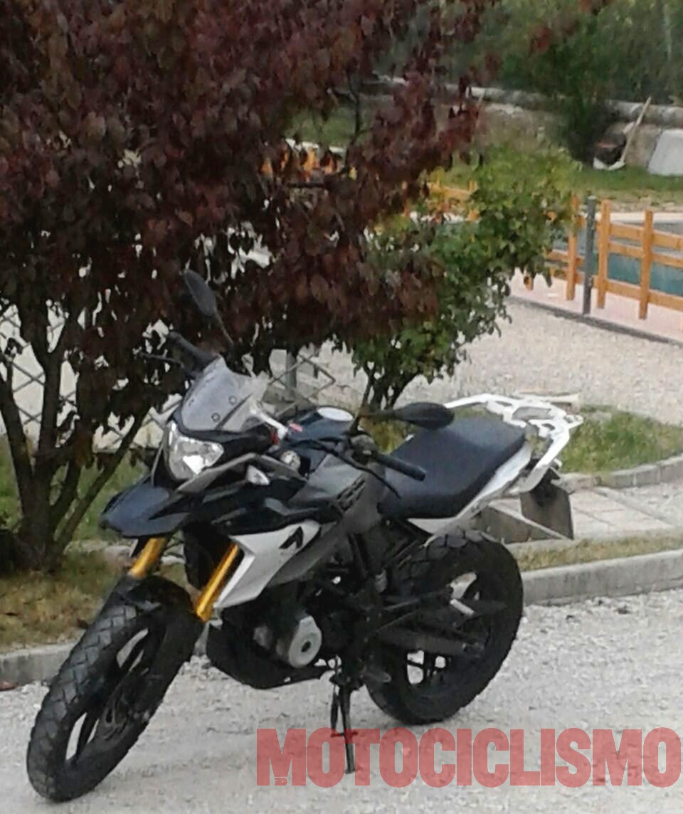 BMW G310 GS Spied Black