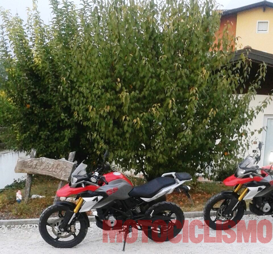 BMW G310 GS Spied Red