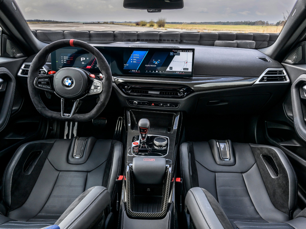 BMW M2 CS interior dashboard