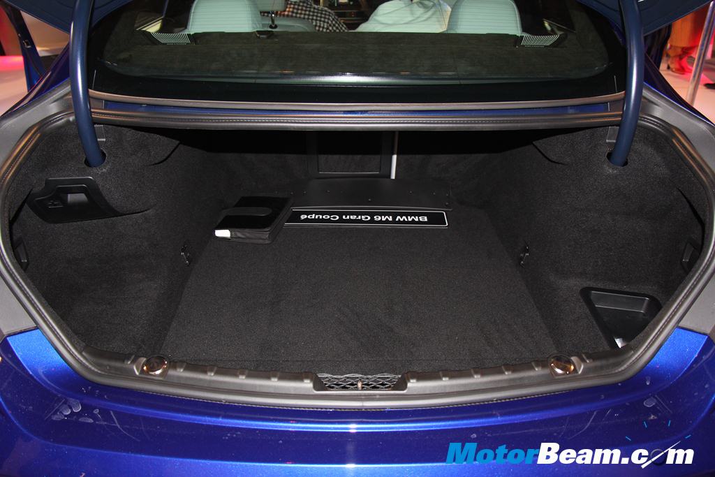 BMW M6 Gran Coupe Launch Boot