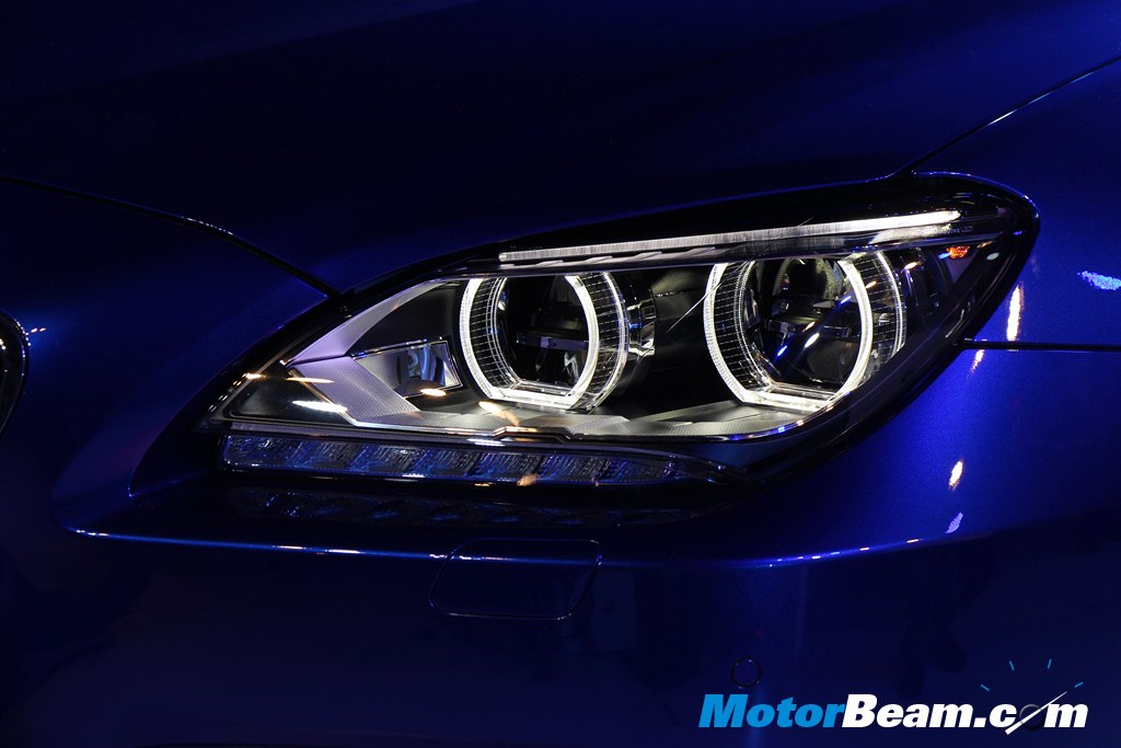 BMW M6 Gran Coupe Launch Headlight