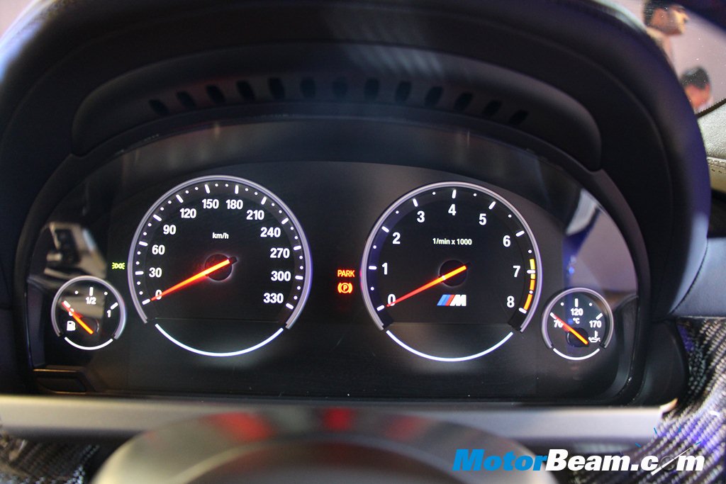 BMW M6 Gran Coupe Launch Instrument