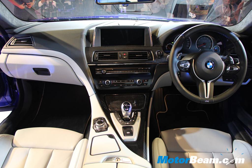 BMW M6 Gran Coupe Launch Interior