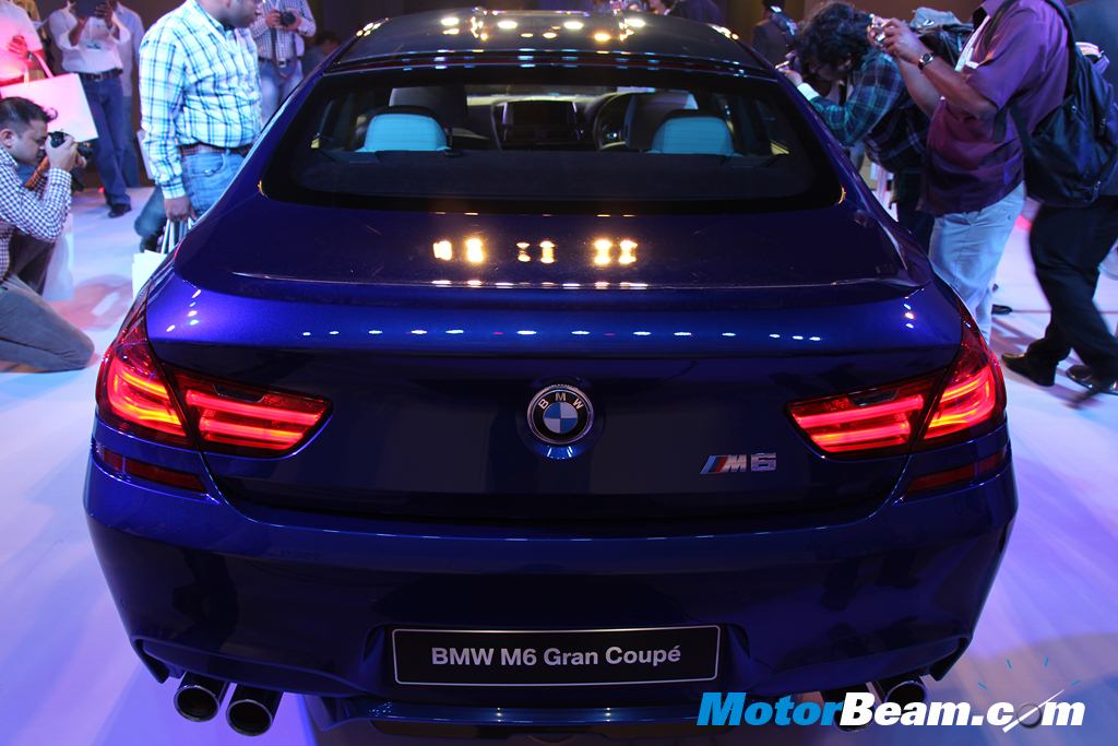 BMW M6 Gran Coupe Launch Rear